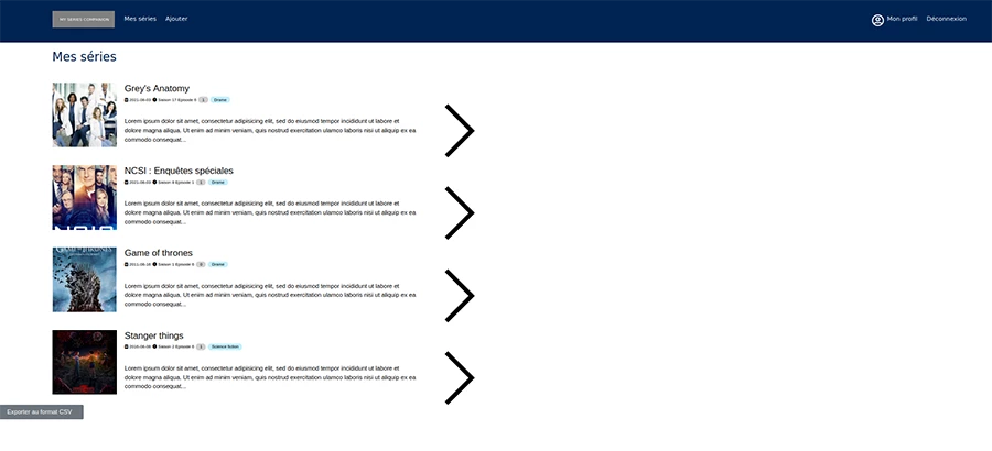 Page My Series Companion