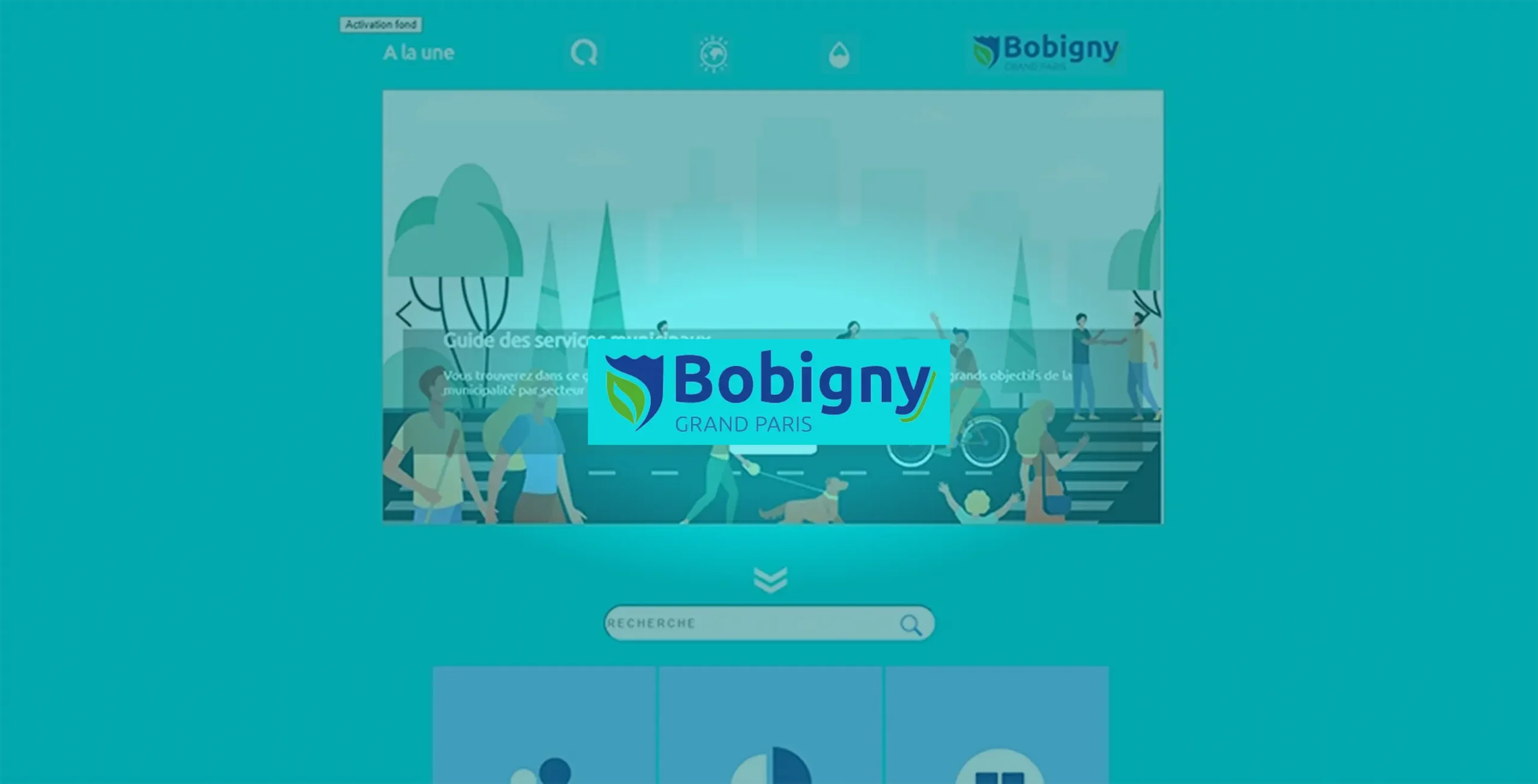 Accueil 11 Miniature de la page intranet - Bobigny