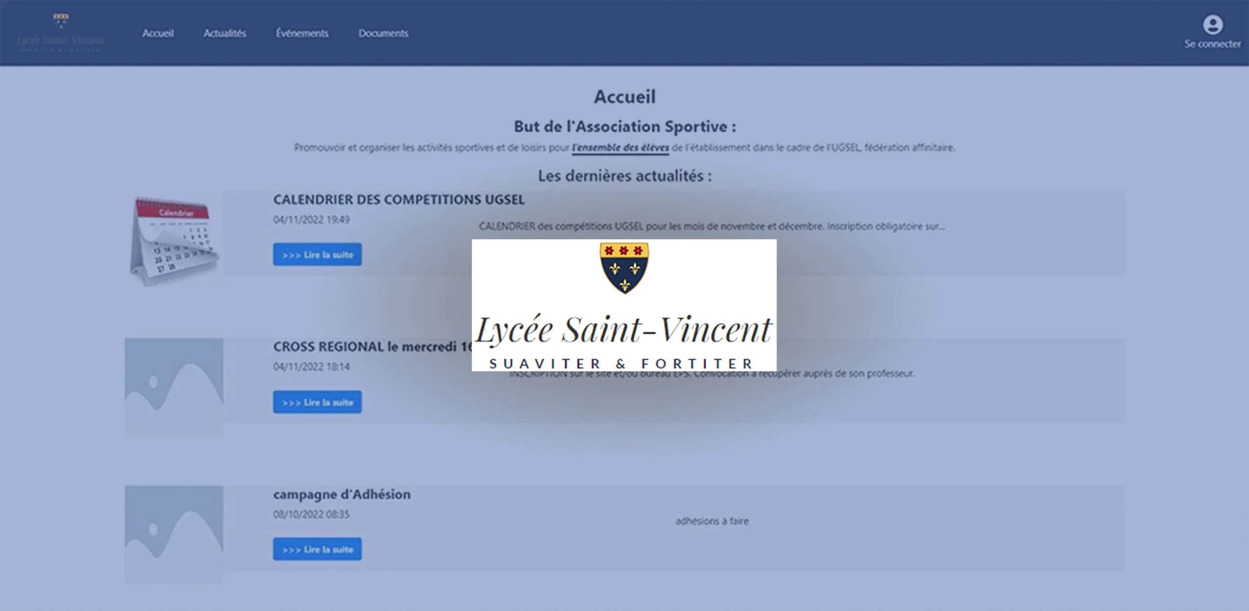 Accueil 4 Miniature de la page d'accueil - Gestion AS